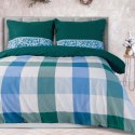 Pościel flanelowa 140x200 Krata zielona niebieska z jedną poszewką 31500/2 Flanela 3 Darymex Pościel flanelowa 140x200 Krata zielona niebieska z jedną poszewką 31500/2 Flanela 3 Darymex