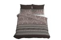 Pościel satynowa 160x200 brązowa ornamenty 4606 B Home Satin 131 Pościel satynowa 160x200 brązowa ornamenty 4606 B Home Satin 131