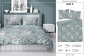 Pościel satynowa 220x200 miętowa kwiaty 4601 B Home Satin 131 Pościel satynowa 220x200 miętowa kwiaty 4601 B Home Satin 131