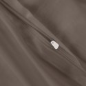 Pościel satynowa 220x200 sepia 043 jednobarwna Darymex Pościel satynowa 220x200 sepia 043 jednobarwna Darymex