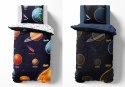 Pościel świecąca w ciemności 140x200 Kosmos planety granatowa kolorowa 4639 A Fluo 76 Pościel świecąca w ciemności 140x200 Kosmos planety granatowa kolorowa 4639 A Fluo 76