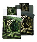 Pościel świecąca w ciemności 160x200 Pikselowy świat zielona 4634 A Fluo 35 Pościel świecąca w ciemności 160x200 Pikselowy świat zielona 4634 A Fluo 35