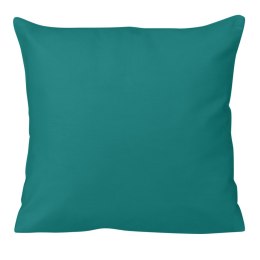 Poszewka satynowa 40x40 turkusowa ciemna 042 jednobarwna Darymex