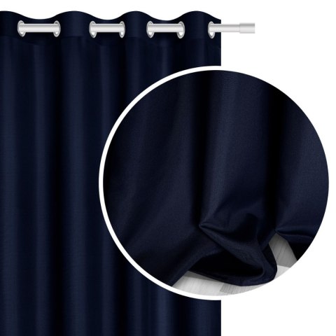 Poszewka świąteczna 45x45 Horn granatowa złota BN23 Poszewka świąteczna 45x45 Horn granatowa złota BN23