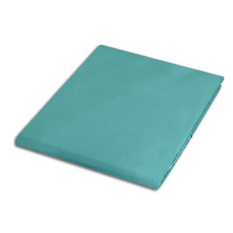 Prześcieradło satynowe bez gumki 160x220 turkusowe ciemne 042 jednobarwne Darymex Prześcieradło satynowe bez gumki 160x220 turkusowe ciemne 042 jednobarwne Darymex