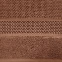 Ręcznik Danny 30x50 ceglasty z wytłaczaną bordiurą i błyszczącą nicią 500 g/m2 Eurofirany Ręcznik Danny 30x50 ceglasty z wytłaczaną bordiurą i błyszczącą nicią 500 g/m2 Eurofirany
