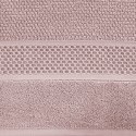 Ręcznik Danny 30x50 pudrowy z wytłaczaną bordiurą i błyszczącą nicią 500 g/m2 Eurofirany Ręcznik Danny 30x50 pudrowy z wytłaczaną bordiurą i błyszczącą nicią 500 g/m2 Eurofirany