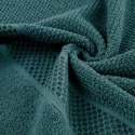 Ręcznik Danny 30x50 turkusowy z wytłaczaną bordiurą i błyszczącą nicią 500 g/m2 Eurofirany Ręcznik Danny 30x50 turkusowy z wytłaczaną bordiurą i błyszczącą nicią 500 g/m2 Eurofirany