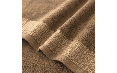 Ręcznik Elena 50x90 brązowy frotte 420 g/m2 024T Zwoltex 23 Ręcznik Elena 50x90 brązowy frotte 420 g/m2 024T Zwoltex 23