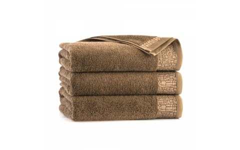 Ręcznik Elena 50x90 brązowy frotte 420 g/m2 024T Zwoltex 23 Ręcznik Elena 50x90 brązowy frotte 420 g/m2 024T Zwoltex 23