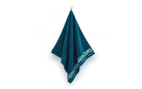 Ręcznik Grafik 70x140 turkusowy ciemny emerald 450 g/m2 Ręcznik Grafik 70x140 turkusowy ciemny emerald 450 g/m2