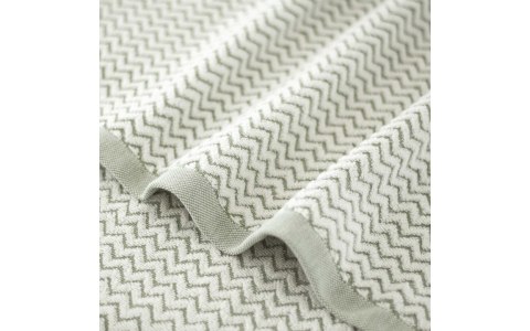 Ręcznik Lahti 70x140 zielony zygzak 500 g/m2 Zwoltex 23 Ręcznik Lahti 70x140 zielony zygzak 500 g/m2 Zwoltex 23