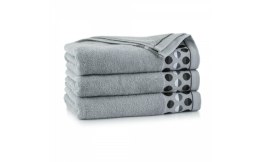 Ręcznik Zen 2 50x90 grafitowy jasny frotte 450 g/m2 Zwoltex 23