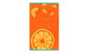 Ręcznik plażowy 100x160 Orange pomarańcza Zwoltex 23 Ręcznik plażowy 100x160 Orange pomarańcza Zwoltex 23