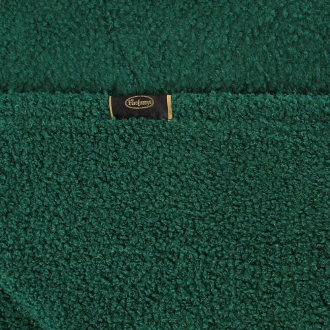 Koc narzuta 150x200 Bukla zielony ciemny baranek z mikrofibry Eurofirany Koc narzuta 150x200 Bukla zielony ciemny baranek z mikrofibry Eurofirany