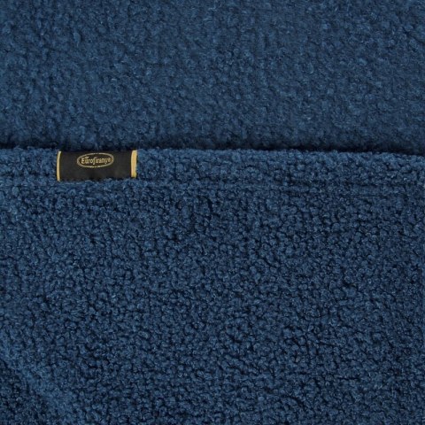 Koc narzuta 200x220 Bukla granatowy baranek z mikrofibry Eurofirany Koc narzuta 200x220 Bukla granatowy baranek z mikrofibry Eurofirany