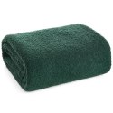 Koc narzuta 200x220 Bukla zielony ciemny baranek z mikrofibry Eurofirany Koc narzuta 200x220 Bukla zielony ciemny baranek z mikrofibry Eurofirany