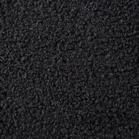 Koc narzuta na fotel 70x160 Bukla czarny baranek z mikrofibry Eurofirany Koc narzuta na fotel 70x160 Bukla czarny baranek z mikrofibry Eurofirany