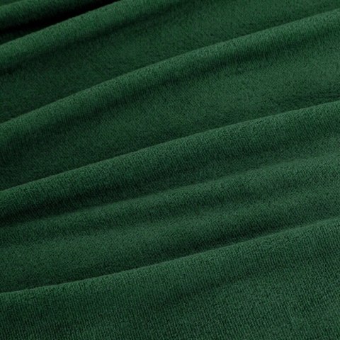 Koc narzuta z mikrofibry 150x200 Simple zielony ciemny Eurofirany Koc narzuta z mikrofibry 150x200 Simple zielony ciemny Eurofirany
