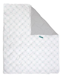 Kołdra antyalergiczna 220x200 Fargrik Squares mikrofibra drukowana 1,2 kg Wendre