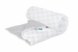 Kołdra antyalergiczna 220x200 Fargrik Squares mikrofibra drukowana 1,2 kg Wendre