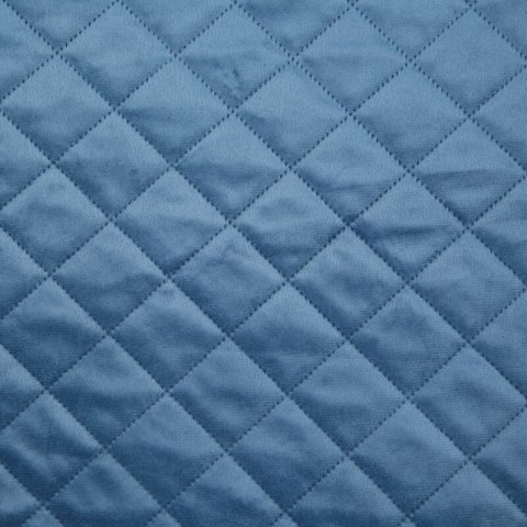 Narzuta dekoracyjna 170x210 Luiz 5 niebieski welurowa geometryczna Narzuta dekoracyjna 170x210 Luiz 5 niebieski welurowa geometryczna
