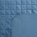 Narzuta dekoracyjna 170x210 Luiz 5 niebieski welurowa geometryczna Narzuta dekoracyjna 170x210 Luiz 5 niebieski welurowa geometryczna