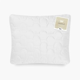 Poduszka wełniana 50x60 biała pikowna bez zamka 550 g Merino