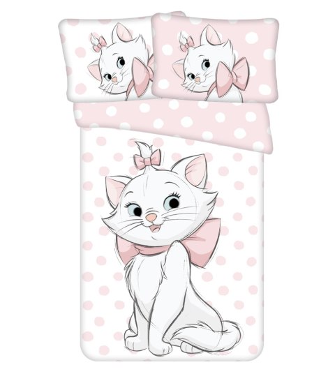 Pościel bawełniana 100x135 Marie Cat "Dots 03" baby do łożeczka August 23 Pościel bawełniana 100x135 Marie Cat "Dots 03" baby do łożeczka August 23