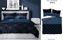 Pościel satynowa 180x200 granatowa 4679 A Home Satin 40 Pościel satynowa 180x200 granatowa 4679 A Home Satin 40