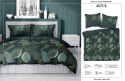 Pościel satynowa 180x200 zielona ciemna złota liście 4673 B Home Satin 40 Pościel satynowa 180x200 zielona ciemna złota liście 4673 B Home Satin 40