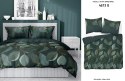 Pościel satynowa 180x200 zielona ciemna złota liście 4673 B Home Satin 40 Pościel satynowa 180x200 zielona ciemna złota liście 4673 B Home Satin 40