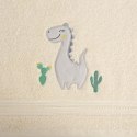 Ręcznik dziecięcy 50x90 Baby 40 kremowy dinozaur 450g/m2 Eurofirany Ręcznik dziecięcy 50x90 Baby 40 kremowy dinozaur 450g/m2 Eurofirany