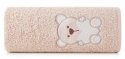 Ręcznik dziecięcy 50x90 Baby 54 beżowy miś 480g/m2 Eurofirany