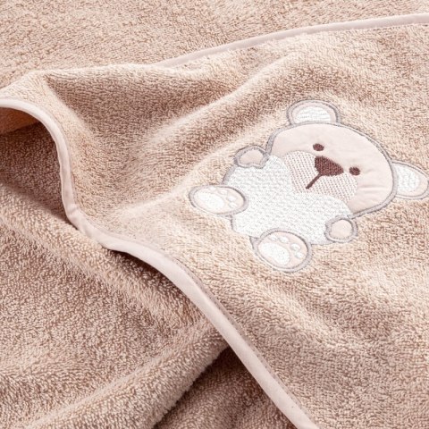 Ręcznik dziecięcy 50x90 Baby 54 beżowy miś 480g/m2 Eurofirany Ręcznik dziecięcy 50x90 Baby 54 beżowy miś 480g/m2 Eurofirany