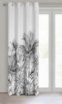 Zasłona 140x250 Nerina zaciemniająca z motywem botanicznym gotowa na przelotkach Z10 Eurofitany Zasłona 140x250 Nerina zaciemniająca z motywem botanicznym gotowa na przelotkach Z10 Eurofitany