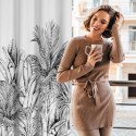 Zasłona 140x250 Nerina zaciemniająca z motywem botanicznym gotowa na przelotkach Z10 Eurofitany Zasłona 140x250 Nerina zaciemniająca z motywem botanicznym gotowa na przelotkach Z10 Eurofitany