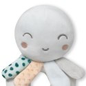 Grzechotka pluszowa Ośmiorica Pulpo kolorowa 17 cm Grzechotka pluszowa Ośmiorica Pulpo kolorowa 17 cm
