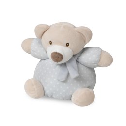 Grzechotka pluszowa zabawka Miś beżowy szary 20 cm