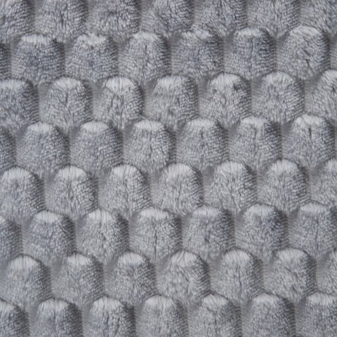 Koc narzuta z mikrofibry 200x220 d91 srebrny Cindy 6 Koc narzuta z mikrofibry 200x220 d91 srebrny Cindy 6