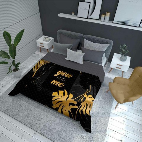 Narzuta dekoracyjna 170x210 czarna szara złota you and me K 103 Holland 14 Narzuta dekoracyjna 170x210 czarna szara złota you and me K 103 Holland 14