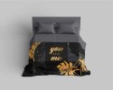 Narzuta dekoracyjna 170x210 czarna szara złota you and me K 103 Holland 14 Narzuta dekoracyjna 170x210 czarna szara złota you and me K 103 Holland 14