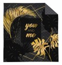 Narzuta dekoracyjna 220x240 czarna szara złota you and me K 103 Holland 14 Narzuta dekoracyjna 220x240 czarna szara złota you and me K 103 Holland 14