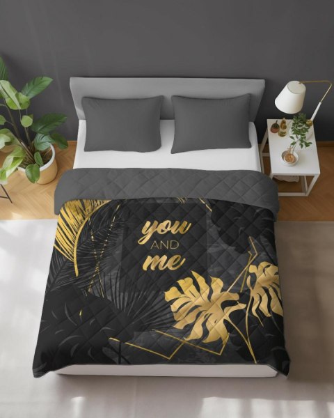 Narzuta dekoracyjna 220x240 czarna szara złota you and me K 103 Holland 14 Narzuta dekoracyjna 220x240 czarna szara złota you and me K 103 Holland 14
