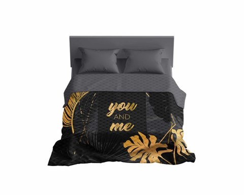 Narzuta dekoracyjna 220x240 czarna szara złota you and me K 103 Holland 14 Narzuta dekoracyjna 220x240 czarna szara złota you and me K 103 Holland 14