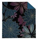 Narzuta dekoracyjna 220x240 niebieska kwiaty K 112 Holland 14 Narzuta dekoracyjna 220x240 niebieska kwiaty K 112 Holland 14