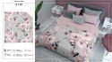 Narzuta dekoracyjna 220x240 pudrowa różowa kwiaty K 110 Holland 14 Narzuta dekoracyjna 220x240 pudrowa różowa kwiaty K 110 Holland 14