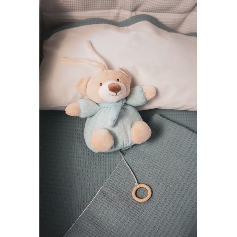 Pluszowa zabawka muzyczna z delikatną kołysanką Miś szary 20 cm Pluszowa zabawka muzyczna z delikatną kołysanką Miś szary 20 cm