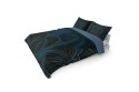 Pościel bawełniana 220x200 niebiesko granatowa liście 4716 A Holland 35 Pościel bawełniana 220x200 niebiesko granatowa liście 4716 A Holland 35