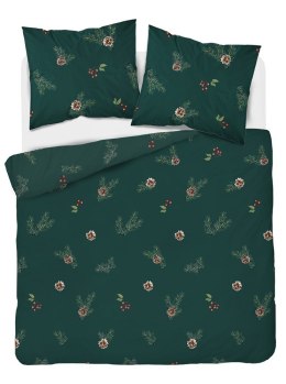 Pościel satynowa 160x200 zielona 4676 A Home Satin 40